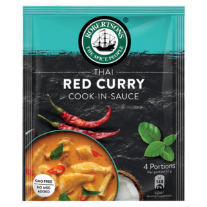 Robertsons Thai Red Curry Dry Cook-In-Sauce Packet 48g