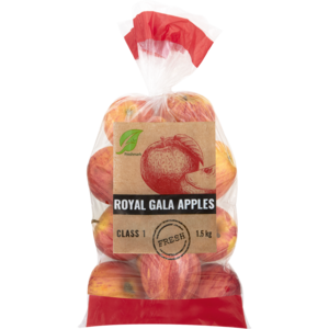 Royal Gala Apples Pack 1kg
