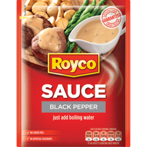Royco Black Pepper Instant Sauce 38g - myhoodmarket