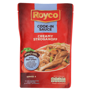 Royco Creamy Stroganoff Cook-In-Sauce Pouch 415g - myhoodmarket