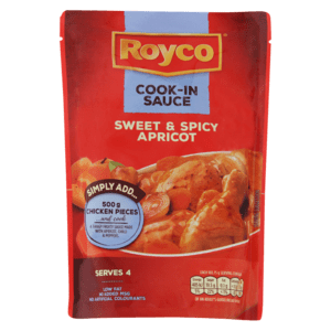 Royco Sweet & Spicy Apricot Cook-In-Sauce Pouch 415g - myhoodmarket
