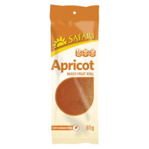 Safari Apricot Mixed Fruit Roll 80g
