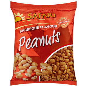 Safari Barbeque Flavoured Peanuts 450g
