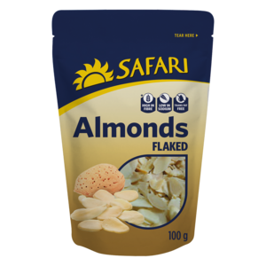 Safari Flaked Almonds 100g