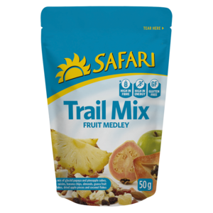 Safari Fruit Medley Trail Mix 50g
