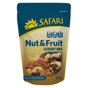 Safari Nut & Fruit Luxury Mix 100g