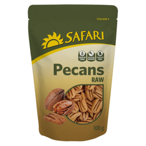 Safari Raw Pecan Nuts 100g