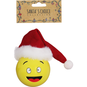Santa's Choice Collection Smile Emoticon Tree Decoration