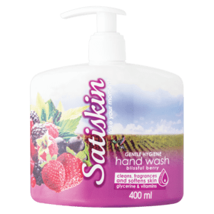Satiskin Blissful Berry Liquid Hand Wash 400ml - myhoodmarket
