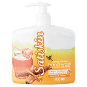 Satiskin Cinnamon & Honey Liquid Hand Wash 400ml - myhoodmarket