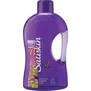 Satiskin Grape & Lavender Luxurious Bubble Bath 2L - myhoodmarket