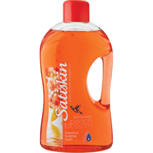 Satiskin Pampering Peach Blossom Luxurious Bubble Bath 2L - myhoodmarket