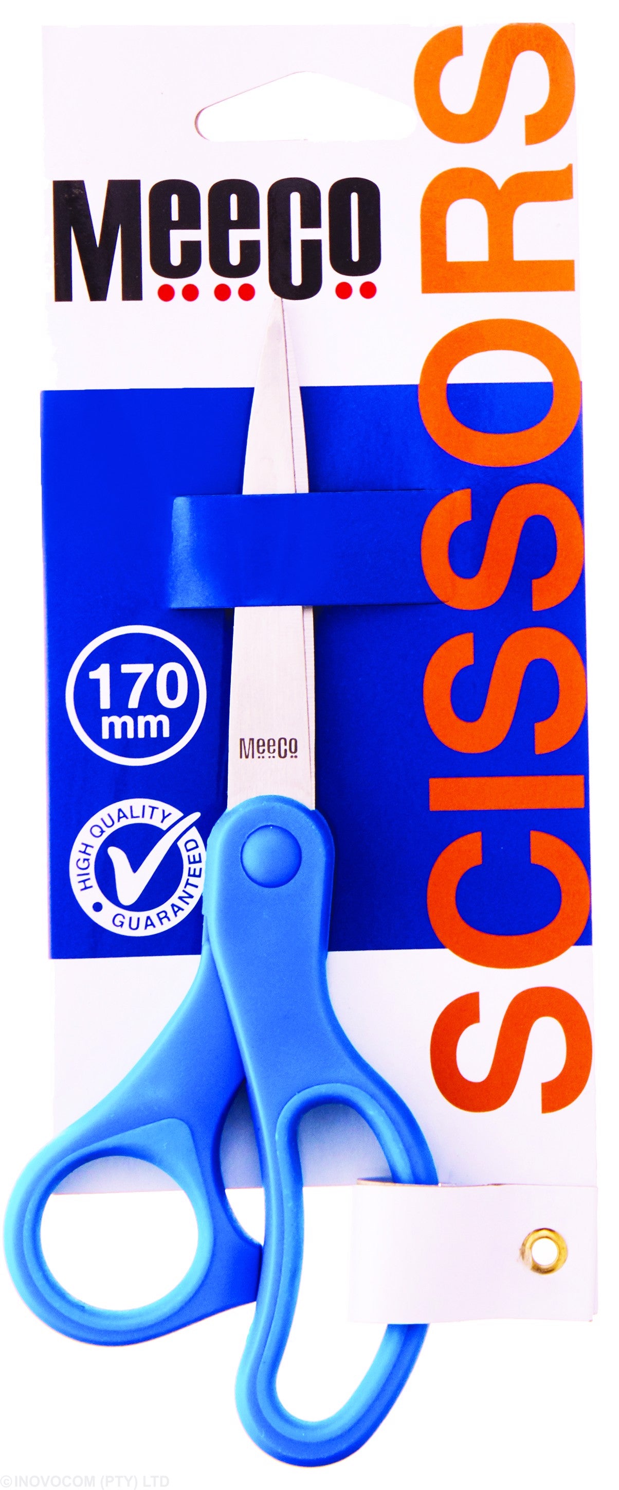 Meeco Executive Scholastic Scissors (170mm) Right Handed Blue