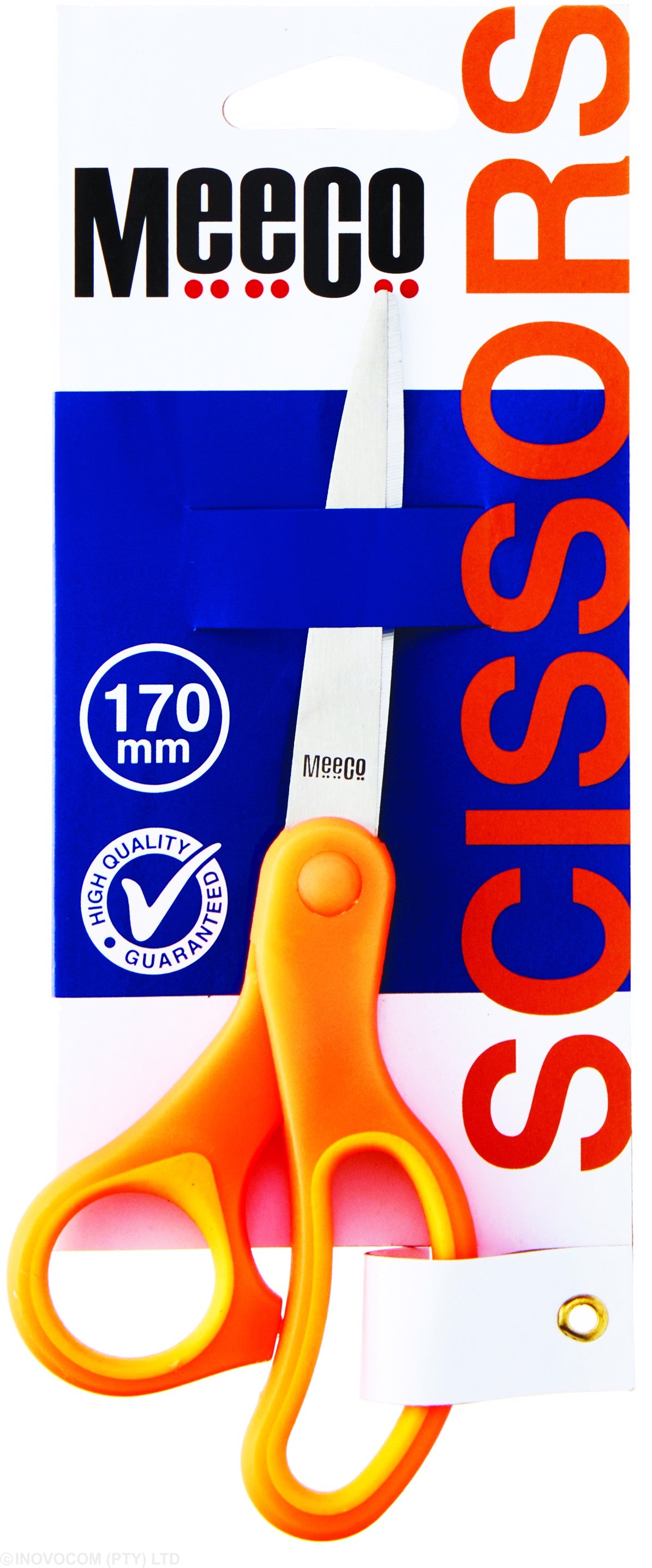Meeco Executive Scholastic Scissors (170mm) Right Handed Orange