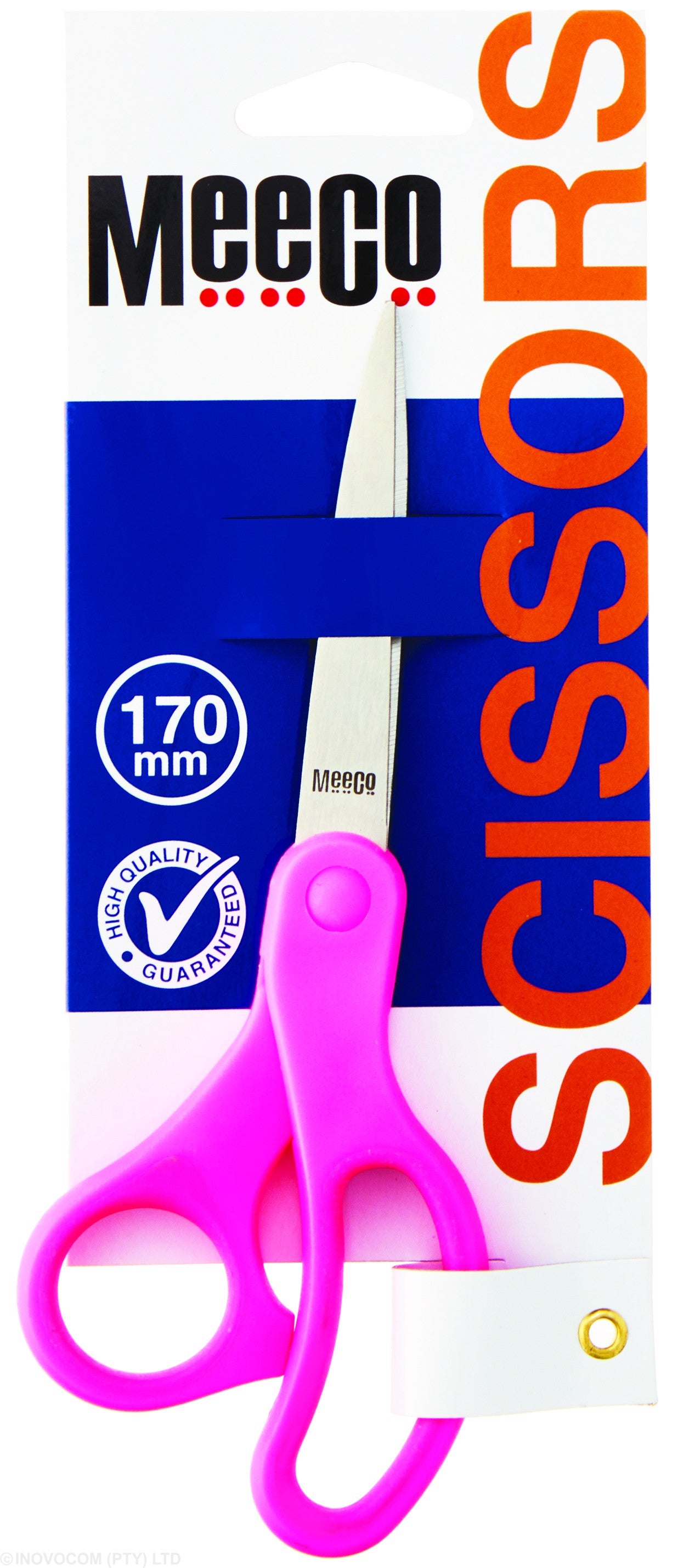 Meeco Executive Scholastic Scissors (170mm) Right Handed Pink