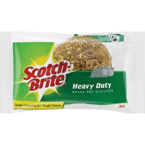 Scotch-Brite Heavy Duty Brass Pot Scourer 13g - myhoodmarket