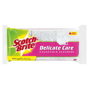 Scotch-Brite Light Duty Scourer 3 Pack - myhoodmarket