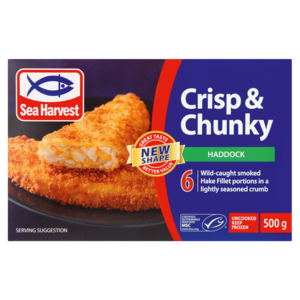 Sea Harvest Crisp & Chunky Haddock Fillet 500g