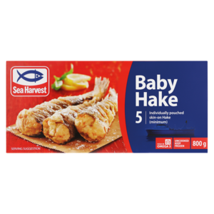 Sea Harvest Frozen Baby Hake 800g