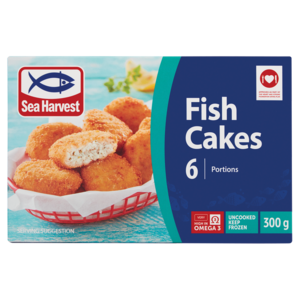 Sea Harvest Frozen Fish Cakes 300g