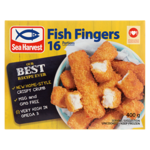 Sea Harvest Frozen Fish Fingers 600g (NEW)