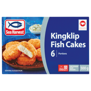 Sea Harvest Frozen Kingklip Fish Cakes 300g