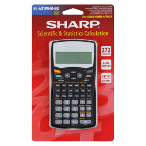 Sharp EL0531WHB Scientific Calculator - myhoodmarket