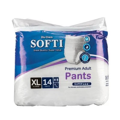 Softi Adult Diapers Pull Up Xlarge 14`s