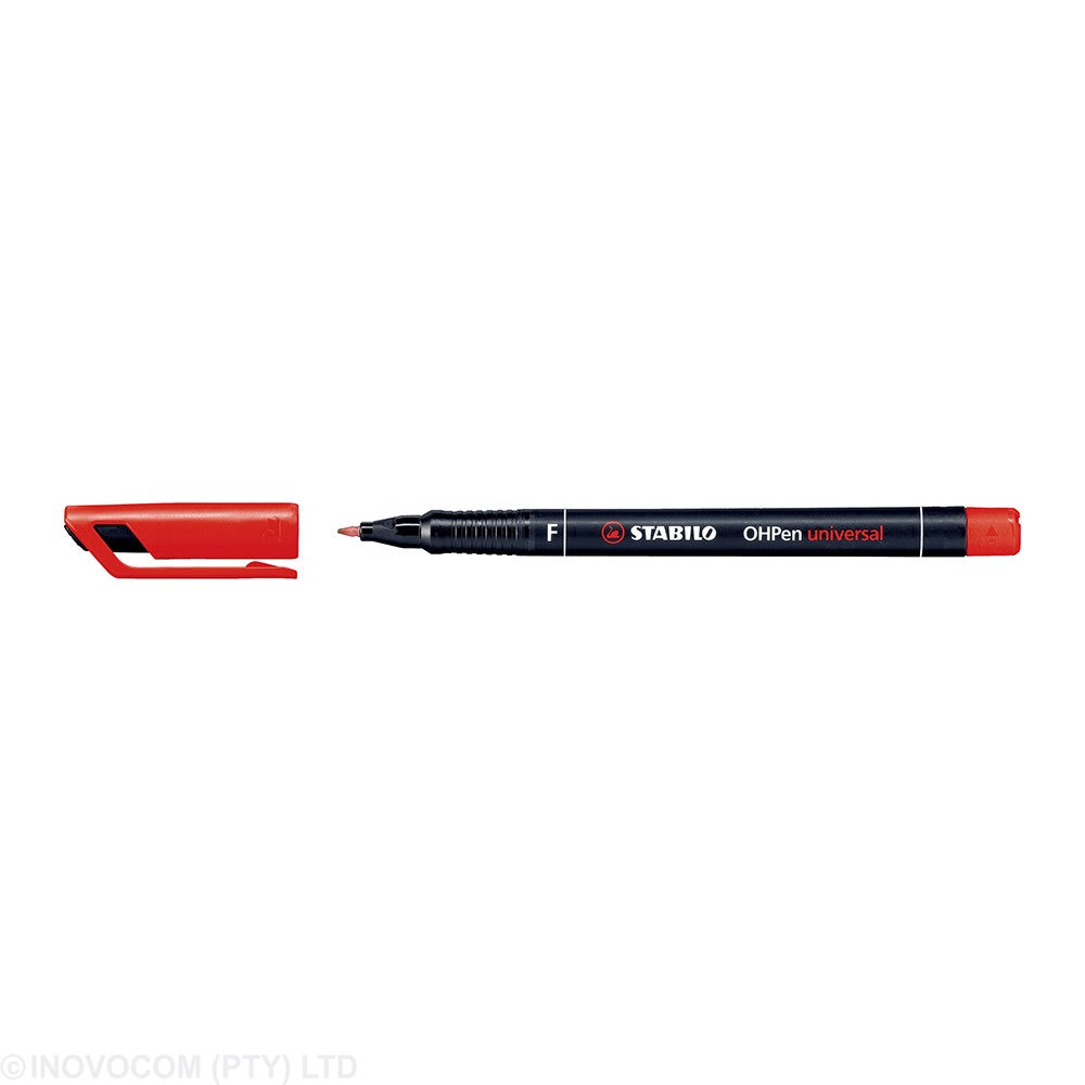 Stabilo OHP Pens Fine Permanent Red