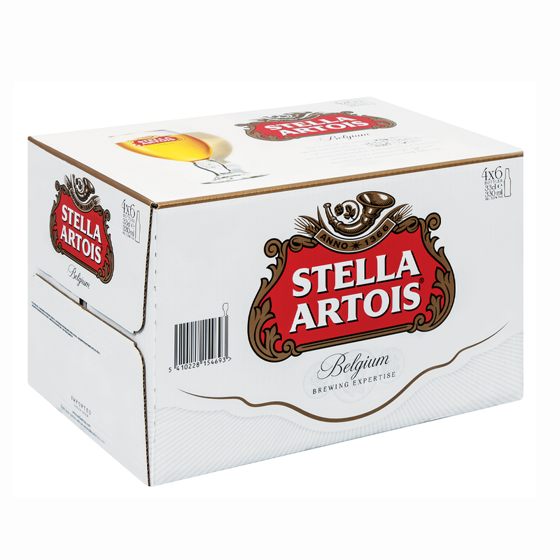 Stella Artois Beer Bottles 24 x 330ml