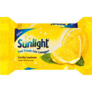 Sunlight Lively Lemon Bath Soap 175g