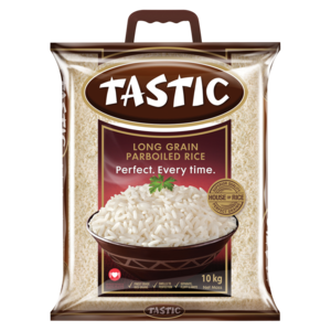 Tastic Long Grain Parboiled Rice 10kg