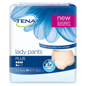 Tena Ladies Medium Adult Diapers 9 Pack