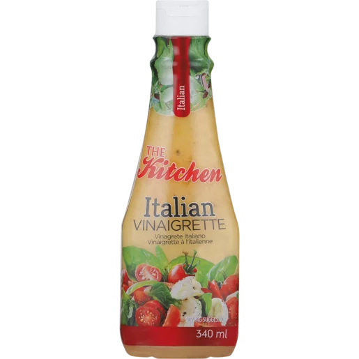 The Kitchen Italian Vinaigrette Salad Dressing 340ml