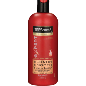 Tresemmé Expert Keratin Smooth Shampoo with Marula Oil 750ml - myhoodmarket