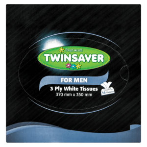 Twinsaver Men 3 Ply Tissues 36 Pack - myhoodmarket