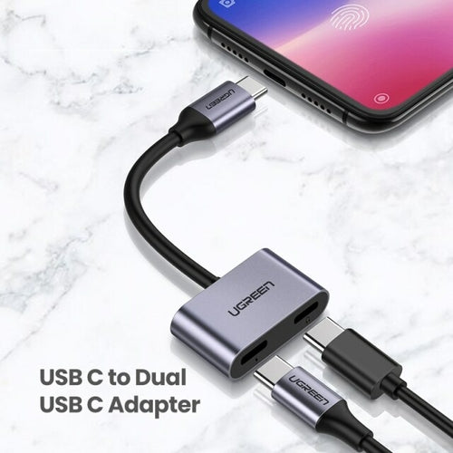 UGREEN 2 in 1 Type C to Dual Digital USB C Earphone Audio Splitter