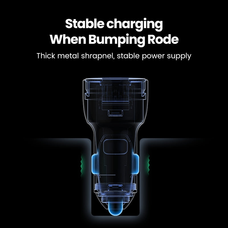 UGREEN Car Charger,Fast Charger for Redmi Note 10，USB Charger for
