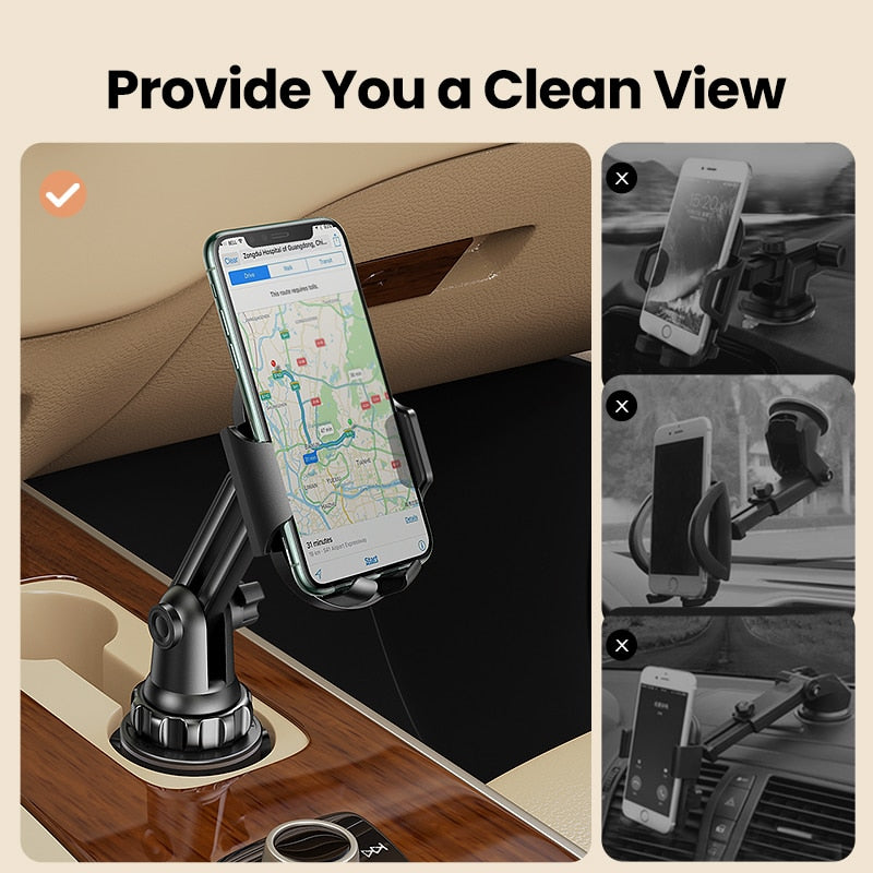 UGREEN Car Cup Phone Holder for Mobile Phone Stand in Car Phone Holder