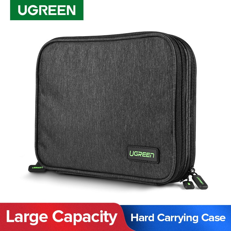 UGREEN Case For Hard Drive Power Bank Storage Bag For HDD SSD External