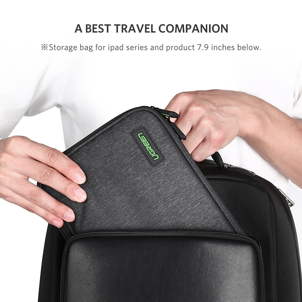 UGREEN Case For Hard Drive Power Bank Storage Bag For HDD SSD External