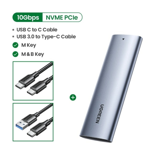 Ugreen M.2 NVMe SATA SSD Enclosure Adapter – UGREEN