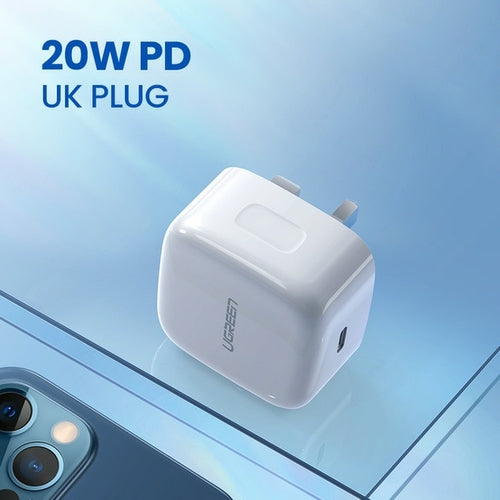 UGREEN PD20W USB Charger for iPhone 12 Pro 11 X 8 USB C Fast Charger