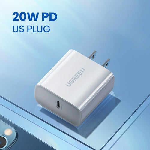 UGREEN PD20W USB Charger for iPhone 12 Pro 11 X 8 USB C Fast Charger