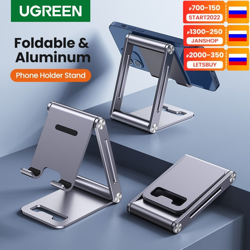 UGREEN Phone Holder Stand Aluminum Cell Phone Stand Tablet Stand
