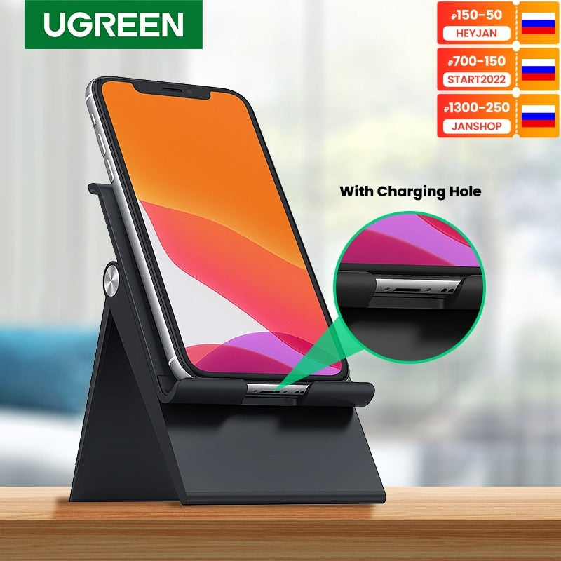 UGREEN Phone Stand Holder Desk Cell Phone Dock Stand for iPhone 11 Pro