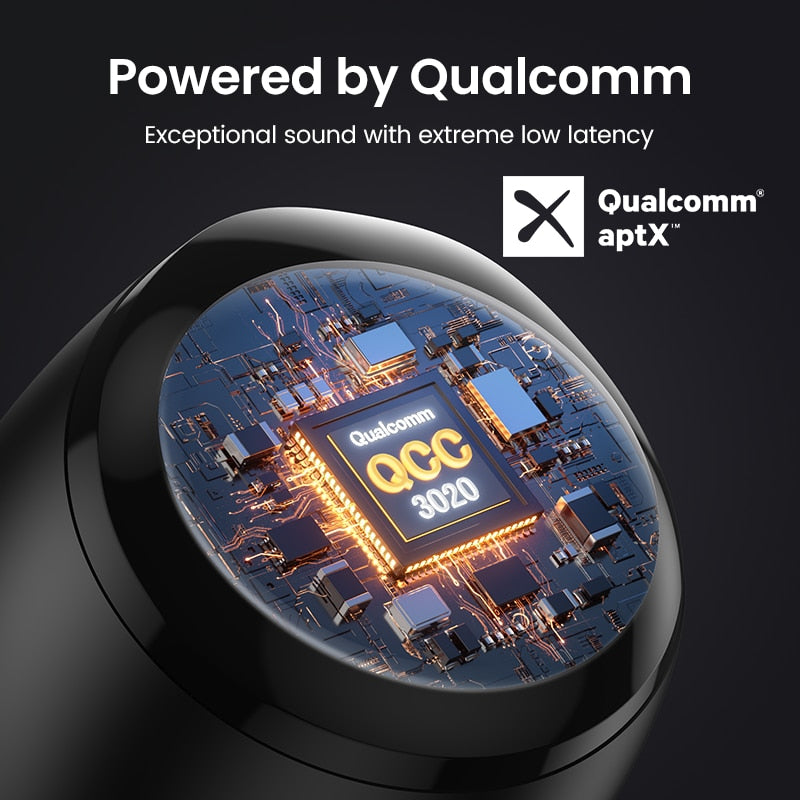 UGREEN TWS Wireless Bluetooth 5.0 Earphones Qualcomm aptX True