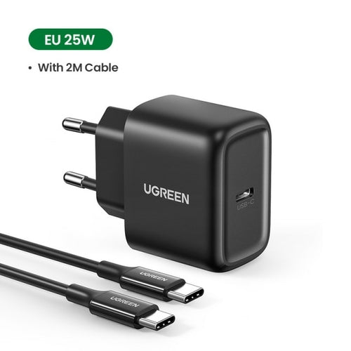 UGREEN USB C Charger 25W Support Type C PD Fast Charging Portable