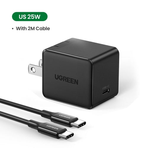 UGREEN USB C Charger 25W Support Type C PD Fast Charging Portable