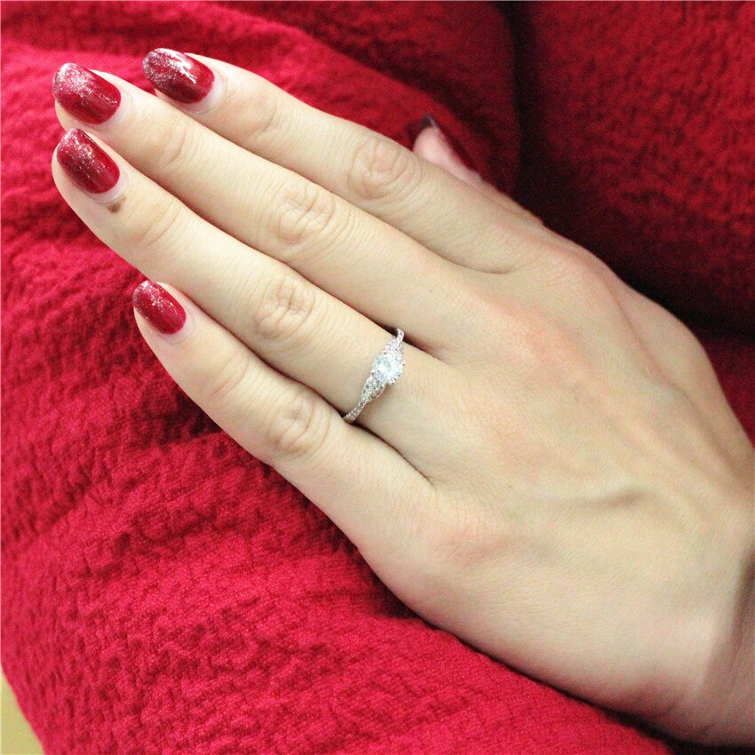 Wedding Rings for Women Zirconian Stone